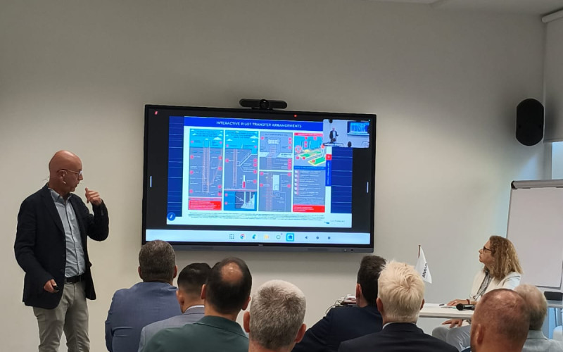 Lavinia Corporation Hosts Ship Pilot, Mr. Arie Palmers for an Insightful Session on Pilot Ladders