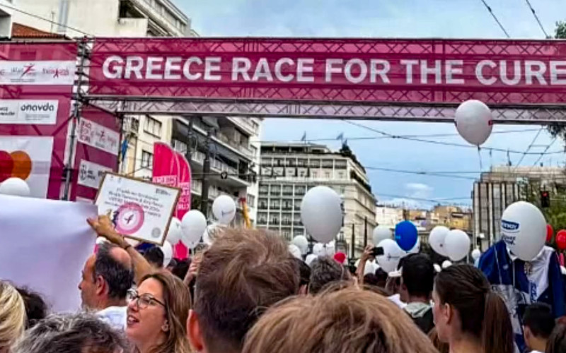 Laskaridis Shipping Co. Ltd. team laced up their running shoes and joined the Greece Race for Cure 2025