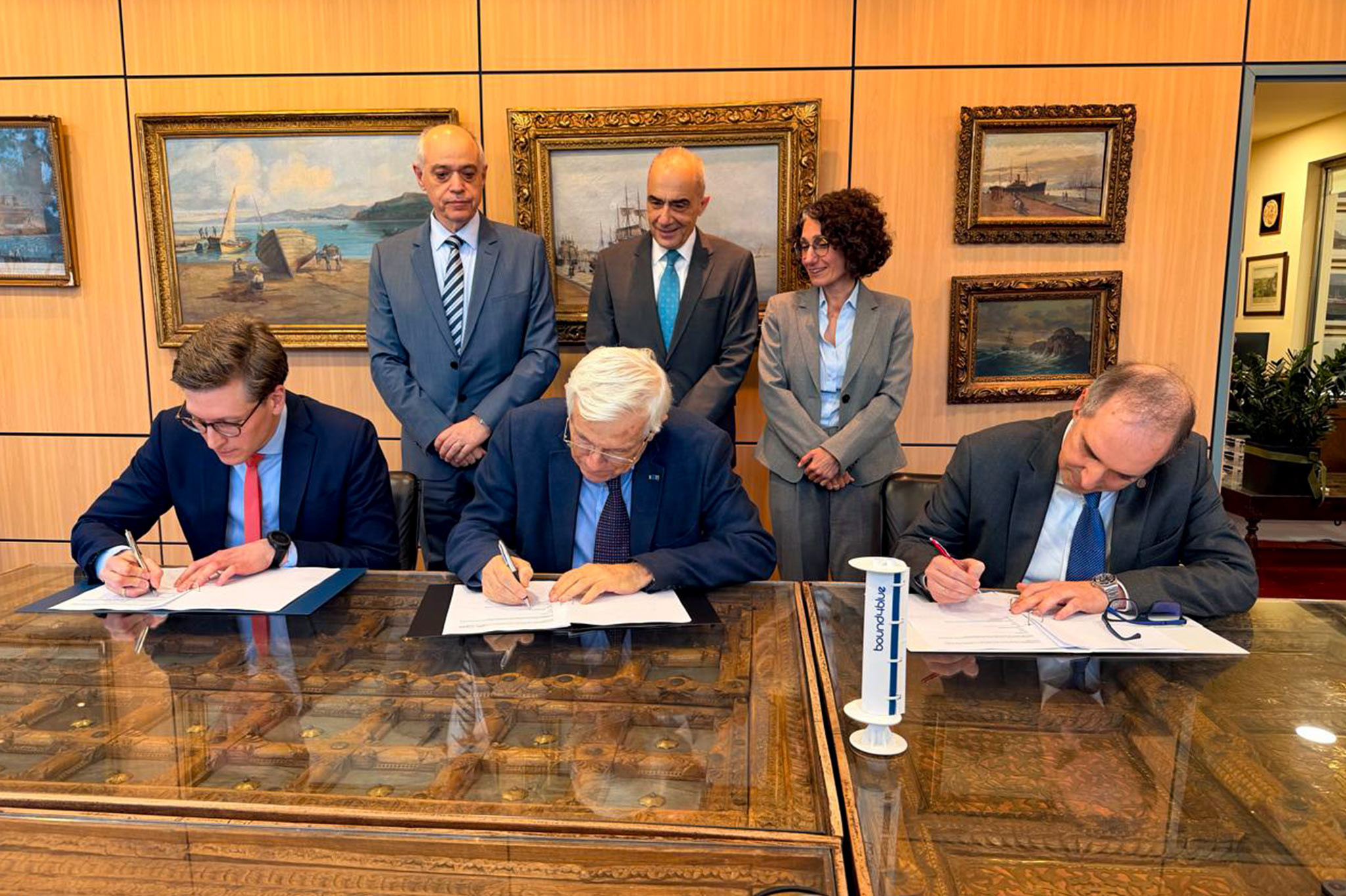 Joint Development Project Signed by Laskaridis Shipping, bound4blue and Bureau Veritas